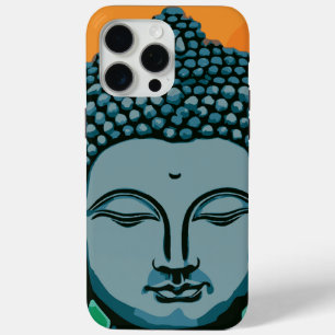 Coque iPhone 15 Pro Max Tête de bouddha zen