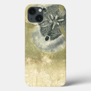 Coques Pour iPhone Tête de fleurs Abstraite de texture laquée