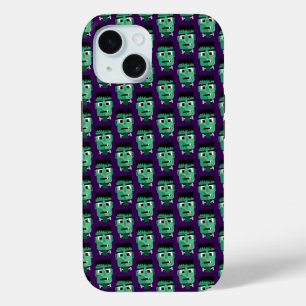 Coque Pour iPhone 15 Tête de monstre de Frankenstein