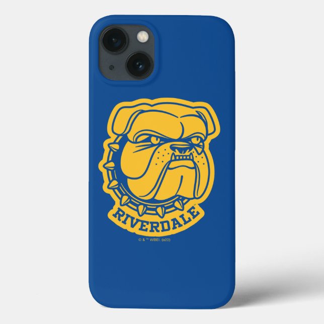 Coques Case-Mate iPhone Tête de Riverdale Bulldog (Verso)