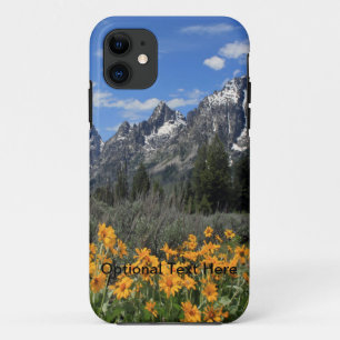 Coques Pour iPhone Tetons grand avec les fleurs jaunes