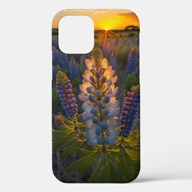 Coques Case-Mate iPhone Texas Bluebonnet (Verso)