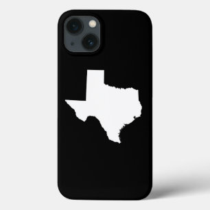 Case-Mate iPhone Case Texas en blanc et noir