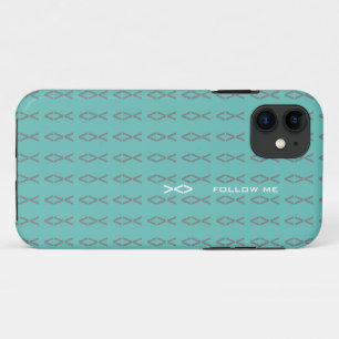Case-Mate iPhone Case Texte de poisson Jésus