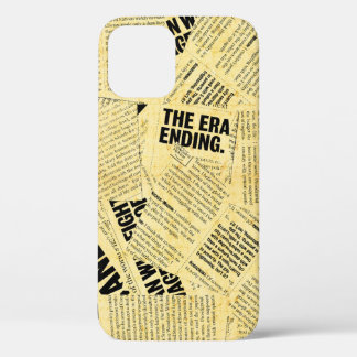 Case-Mate iPhone Case Texte du journal de presse avec vieux papier