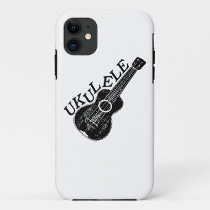 Coques Pour iPhone Texte Et Image Ukulele
