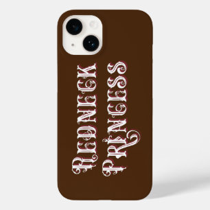 Coque Pour iPhone 14 Texte fantaisie de la princesse Redneck