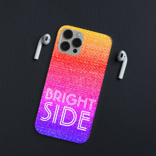 Case-Mate iPhone Case Texte motivationnel Rainbow Ombre des années 80