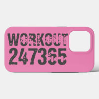 Texte usé et rayé Workout 247365 rose
