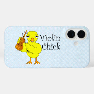 Coque Pour iPhone 16 TexteChickViolon