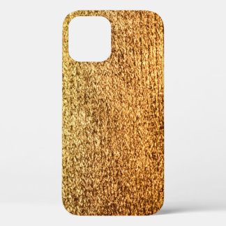 Case-Mate iPhone Case Textile doré : macro arrière - plan glamour.