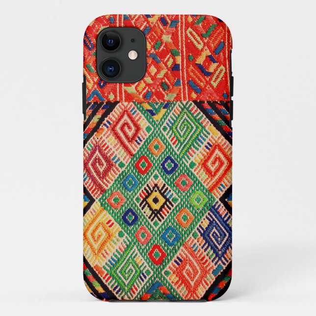 Coques Case-Mate iPhone Textile tissé indigène (Dos)