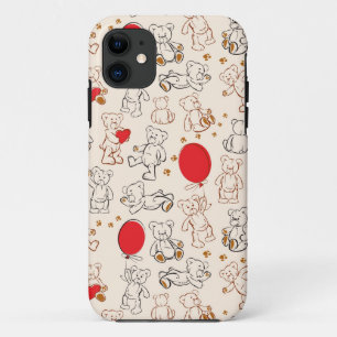Case-Mate iPhone Case Texture avec le nounours