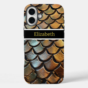Coques iPhone 16 Plus Texture complexe de la peau d’un serpent venimeux