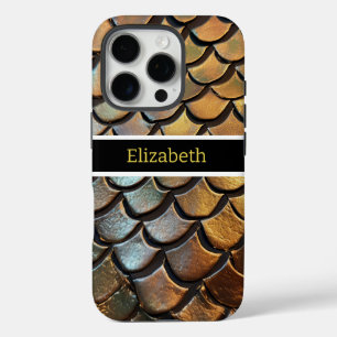Coques iPhone 16 Pro Texture complexe de la peau d’un serpent venimeux
