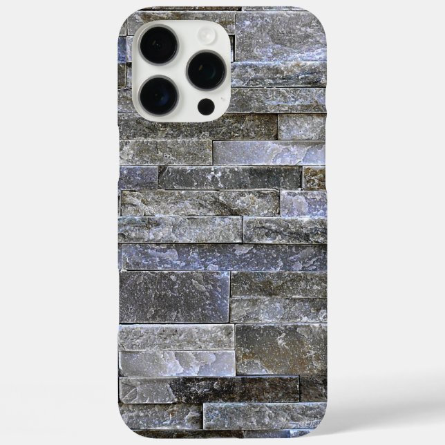 Coques Case-Mate iPhone Texture Cool de mur de briques (Verso)