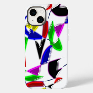Coque Pour iPhone 14 Texture d'art moderne