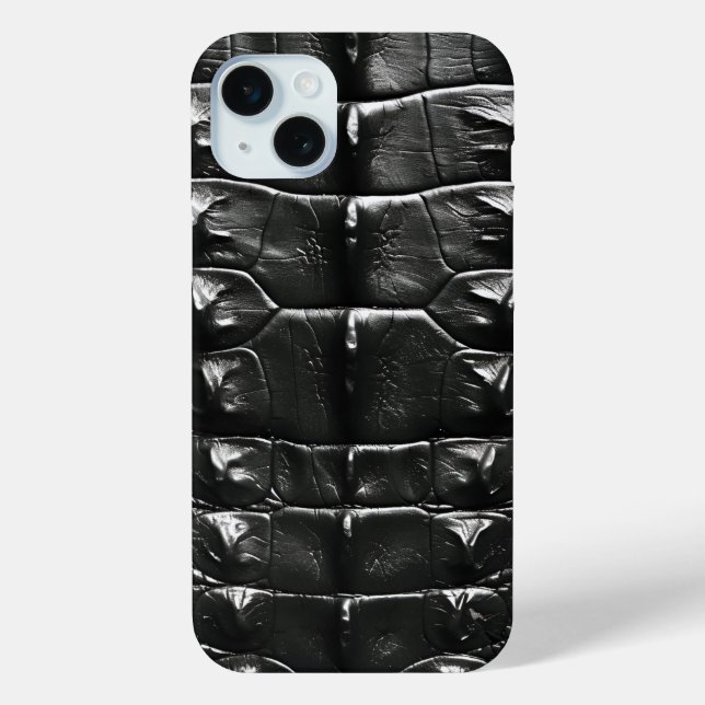 Coques Case-Mate iPhone Texture de la peau de crocodile exotique (Verso)