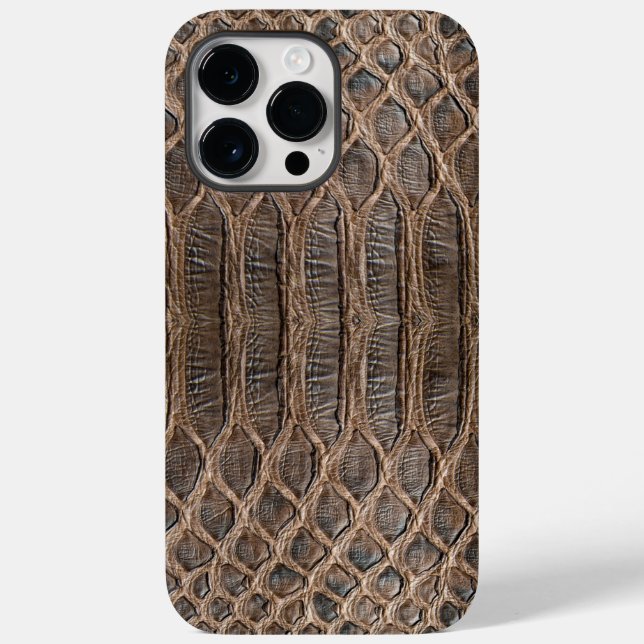 Coques Case-Mate iPhone Texture de la peau du reptile Cod.03 (Verso)