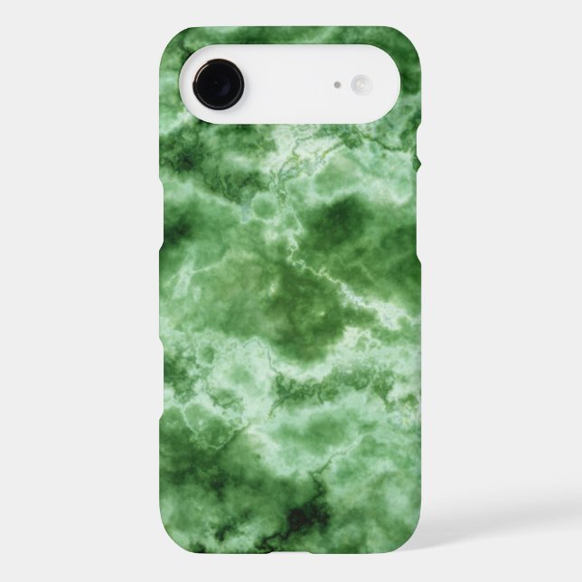 Coques Case-Mate iPhone Texture de marbre vert (Verso)
