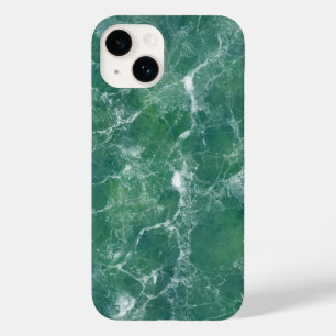 Coque Pour iPhone 14 Texture de marbre vert