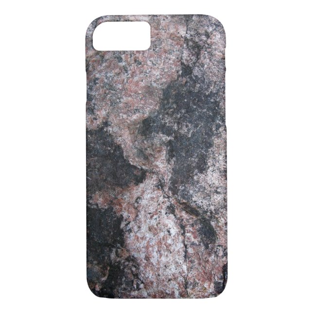 Coques Case-Mate iPhone Texture de roche de nature rosâtre (Dos)