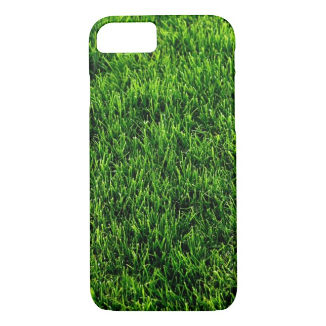 Coques Case-Mate iPhone Texture d'herbe verte d'un terrain de football (Dos)