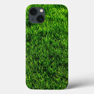 Coques Pour iPhone Texture d'herbe verte d'un terrain de football