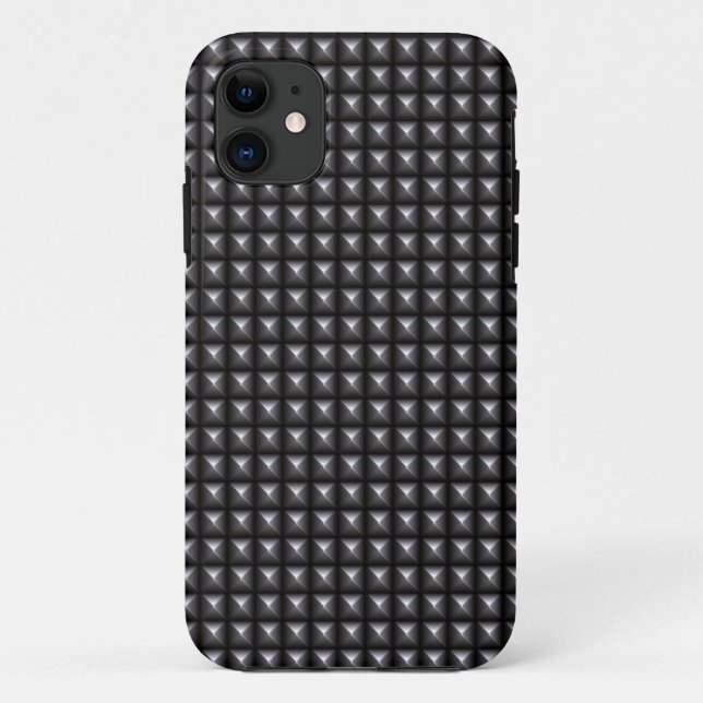 Coques Case-Mate iPhone Texture en acier cloutée (Dos)