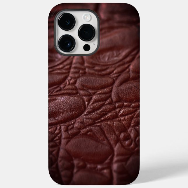 Coques Case-Mate iPhone Texture en cuir classique (Verso)
