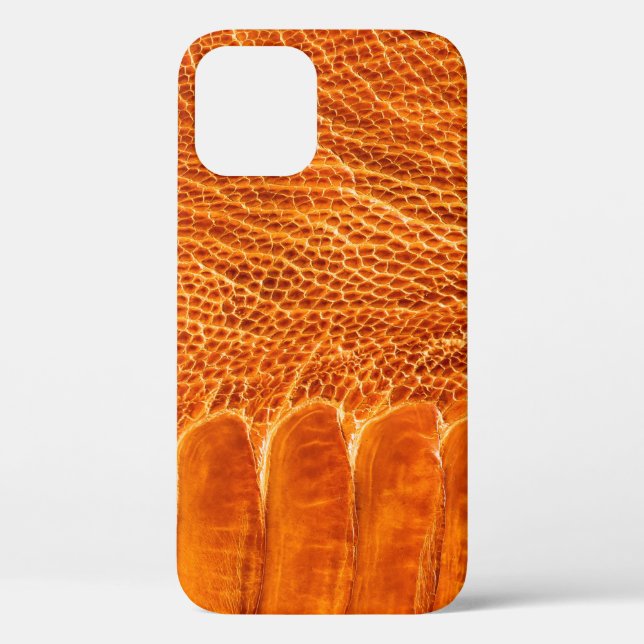 Coques Case-Mate iPhone Texture en cuir d'autruche (Verso)