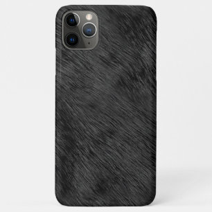 Case-Mate iPhone Case Texture fausse fourrure de peau d'ours noir