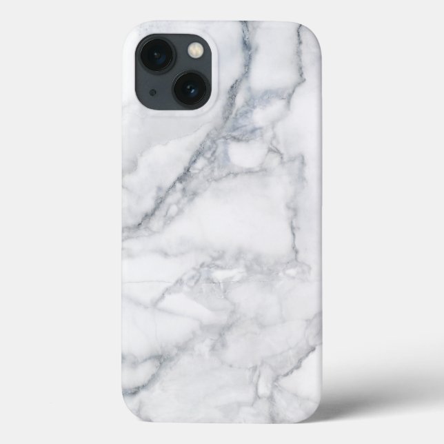 Coques Case-Mate iPhone Texture Marbre blanc (Verso)