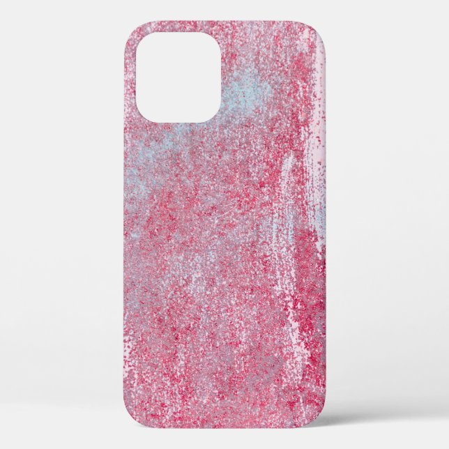 Coques Case-Mate iPhone Texture métallique avec rayures et fissures abstra (Verso)