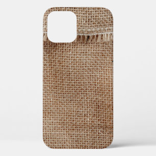 Case-Mate iPhone Case Texture naturelle fil arrière café, sac,
