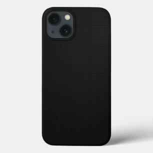 Etui iPhone 13 Texture noire moderne