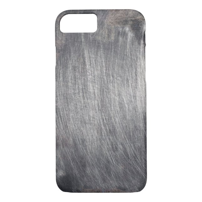 Coques Case-Mate iPhone Texture rayée par Faux frais en métal (Dos)