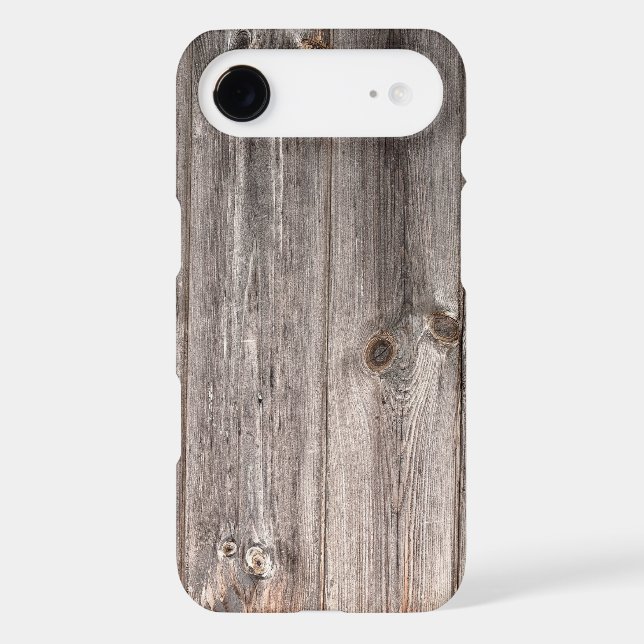 Coques Case-Mate iPhone Texture rustique en bois de Faux (Verso)