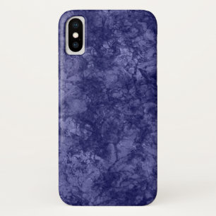 Case-Mate iPhone Case texture violet foncé texturé en marbre de daim g