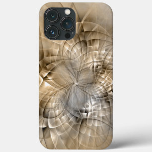 Case-Mate iPhone Case Textures d'art fractal abstrait de tons de terre