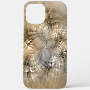 Case-Mate iPhone Case Textures d'art fractal abstrait de tons de terre