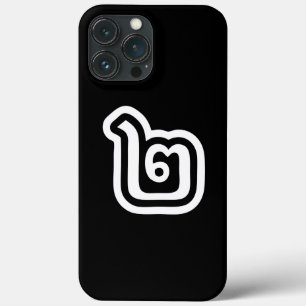 iPhone 13 Pro Max Coque Thaïlande Numéro 2 / Deux / ๒ (Chanson) Script tha