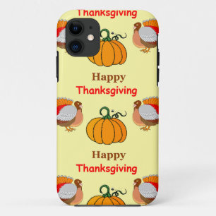 Case-Mate iPhone Case Thanksgiving citrouille et dinde