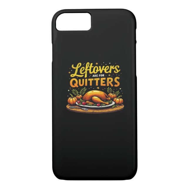 Coques Case-Mate iPhone Thanksgiving Leftots Sont Pour Quitters Classic Fu (Dos)