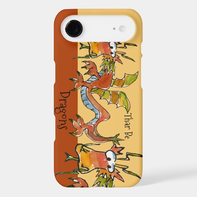 Coques Case-Mate iPhone Thare Be Dragons (Verso)