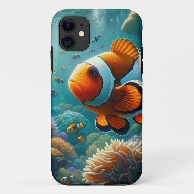 Coques Case-Mate iPhone The Clownfish (Dos)