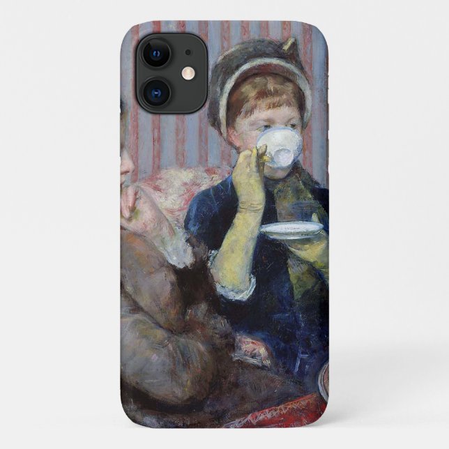 Coques Case-Mate iPhone Thé de l'après-midi, Mary Cassatt (Dos)