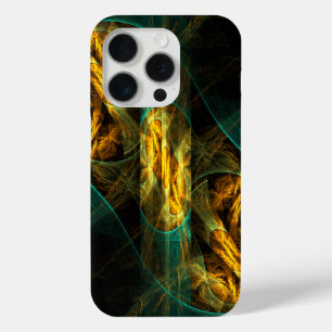 Coque iPhone 15 Pro The Eye of the Jungle Abstract