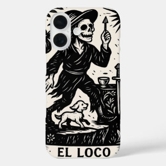 Coque Pour iPhone 16 The Fool Tarot Card Art Print