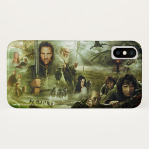 Coque iPhone X THE LORD OF THE RINGS Movie Poster Art